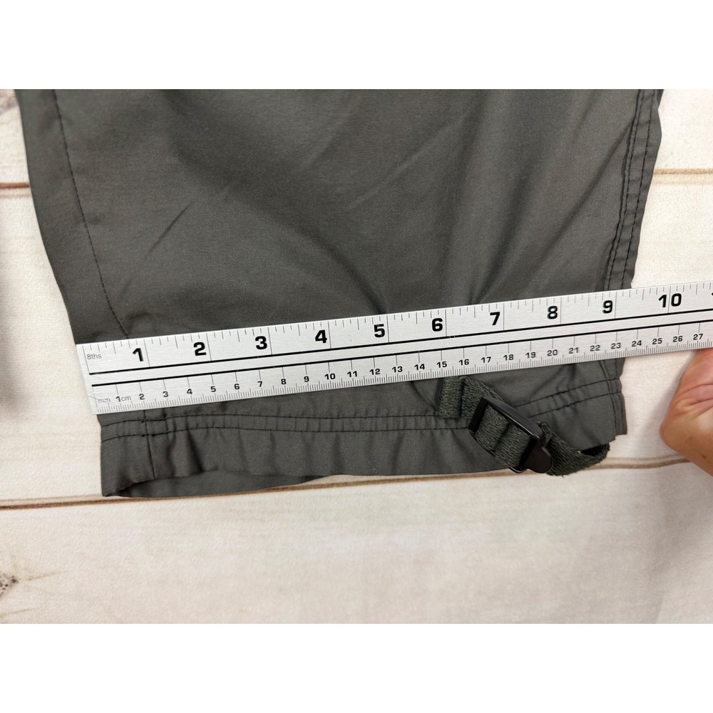 Gap Pants Mens Medium Khaki Cargo Fleece Lined Reflective Utility Outdoor - Picture 8 of 8